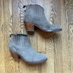 Catarina Martins suede bootie